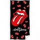 thumbnail image 1 of The Rolling Stones - Toalla de Playa Diseño Logotipo Algodón (Negro, Rojo), 1 of 2