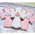 thumbnail image 2 of Large Fancy Cross Cookie Cutter, 4.5" Made in USA, 2 of 6