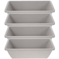 thumbnail image 2 of Raindrops 4 Sets Rectangular Window Flower Box Planter Plant Vegetable with Tray, 2 of 7