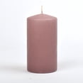 thumbnail image 3 of Hyoola 3 x 6 Lavender Unscented European Made Pillar Candles, Dripless Paraffin Wax with Smokeless Cotton Wicks, 6-Pack, 3 of 6