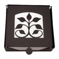 thumbnail image 1 of 2-Piece Napkin Holder with Leaf Fan, 1 of 1