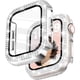 thumbnail image 1 of Yanonmyfd Funda para reloj brillante con protector de visualización HD para mujer compatible con Apple Watch de 49 mm de diámetro, protector de cara para iWatch Series Ultra 3/2/1, color dorado, 1 of 28