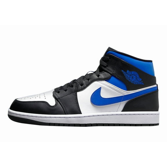 Men's Jordan 1 Mid "Game Royal" White/Racer Blue-Black (554724 140) - 9