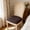 Coffee, variant on Luxury Plush Dining Chair Cover Soft Polyester Diamond Pattern Stretch Seat Slipcover with Button Ties for Kitchen Bar Stool Furniture Protector, 50x45cm