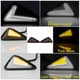 thumbnail image 5 of 2Pcs Universal L Shape Triangular LED Indicator Motorcycle Turn Signal Lamp Riding Lightswhite yellow, 5 of 5
