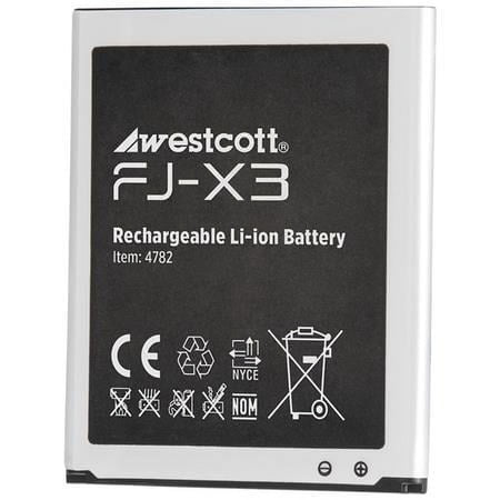 UPC: 0810008714324 | 11Wh 3.8V 1500mAh DC Lithium-Ion Battery for FJ-X3 Flash Trigger  Black