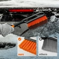 thumbnail image 3 of Dayooh 27'' 3-in-1 Car Snow Broom and Ice Scraper Tool with Ergonomic Foam Grip, 2 Pack, 3 of 6