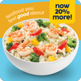 thumbnail image 5 of Scott & Jon’s Frozen Meals, Garlic Butter Shrimp Rice Bowl, Microwave Meals, Frozen Dinner for One, 9.6 oz, 5 of 9