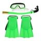 thumbnail image 2 of 1 juego de snorkel para niños pequeños con aletas y gafas de natación, 2 of 7