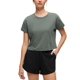 thumbnail image 1 of Remera CRZ YOGA de Algodón Pima Crop Relajada Gris Salvia Talle S, 1 of 4