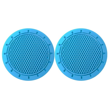 

QYY Car Cup Holder Cup Mat 2 Pack 2.75 Inch Diameter Non-Slip Universal Insert Cup Mat