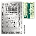 thumbnail image 1 of Moyra Stamping Plates 46 "SCRABBLE STAMPING PLATE, 1 of 1