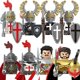 thumbnail image 2 of Bloques de construcción militares, figuras de soldados, regalos, juguetes, armas, corazón de león Medieval, Hospital, caballero teutónico, Serie de guerras napoleónicas, 2 of 4
