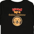 thumbnail image 4 of Inktastic Golden Retriever Dog Lover Boys or Girls Long Sleeve Toddler T-Shirt, 4 of 5