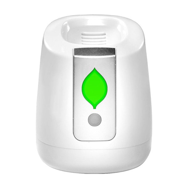 GreenTech Environmental PureAir FRIDGE - Extensor de vida útil para alimentos, eliminador de olores y purificador - Purificación de 24 días - Filtro de aire para refrigerador pequeño, pequeño y