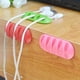 thumbnail image 4 of Methold Organizador de carrete de Cable, Clip de escritorio, gestión de cables, soporte para cables de auriculares, USB Cables de audio/vídeo verde, 4 of 6