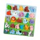 thumbnail image 4 of Rompecabezas Del Alfabeto de Madera Montessori, Bloques de Juguete, Juego Educativo , Letras ABC, Rompecabezas de Animales para El Hogar, Avión, 4 of 9