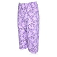 thumbnail image 5 of JEFFRICO Pajamas For Women Capri Set Sleepwear Soft Pajamas Short Sleeve Pajama Sleepshirt With Capri Pants, 5 of 7