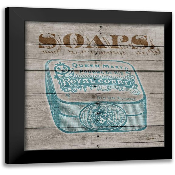 Stimson, Diane 12x12 Black Modern Framed Museum Art Print Titled - Soaps