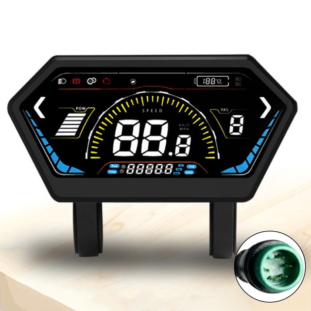 Mosiee Uart No. 2 Protocol Lcd Display For Ebike Electric Scooter Bike Lcd 24-72V