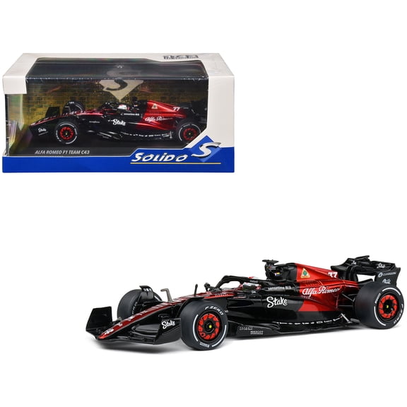 Alfa Romeo C43 #77 Valtteri Bottas "Stake" Formula One F1 "Canadian GP" (2023) 1/43 Diecast Model Car by Solido