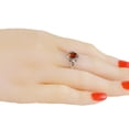 thumbnail image 2 of Sterling Silver and Baltic Honey Amber Ring "Mirela", 2 of 5