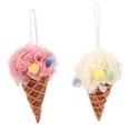 thumbnail image 1 of 2Pcs Household Loofah Sponges Adorable Shower Sponges Portable Shower Loofahs Home Accessory, 1 of 8