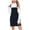 Navy, variant on Corduroy Overall Bib Dress for Women Casual Knee Length Overalls Midi Dress Jumpsuit Pinafore Suspender A Line Cute Dress Mini Dress Skirt Jumper