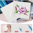 thumbnail image 4 of 100 Sheets 300gs Square Watercolor Paper 4inch Painting Paper Calligraphy Paper Square Shape Cold Press Paper, 4 of 9