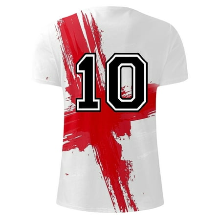 

MQLKF Toddler Boys Girls Prints Short Sleeve Prints T Shirt Tops Clothes Beautiful Comfortable Girls T Shirts