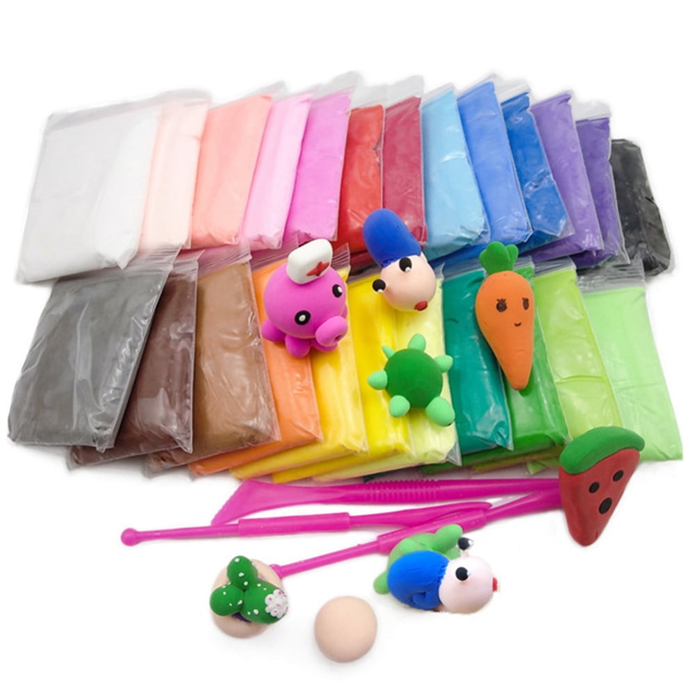 Super Light Clay Co To Jest 12/24/36 Colors Super Light Clay Educational Special DIY Plasticine Air