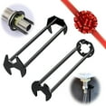SHZHYUESONGKJ Versatile Adjustable Plumbers Wrench Perfect 7 Inch Set