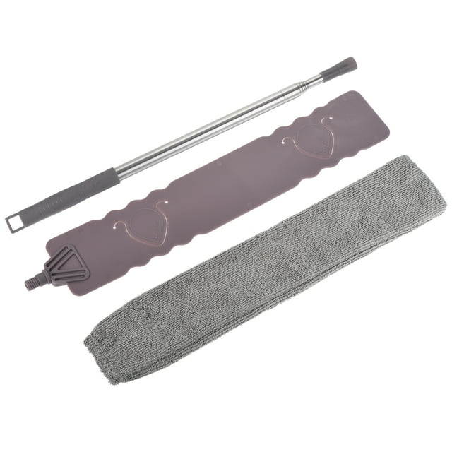 Limpieza Plumero con Extensión Unique Bargains Plumero de limpieza 32 a 100 Pulgadas Gris