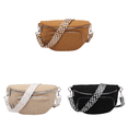 thumbnail image 1 of Bolso Pana para El Pecho Tipo Bandolera Hobo Deportivo Informal Con Múltiples Bolsillos (marrón), 1 of 9