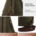 thumbnail image 3 of Bolso de hombro de lona, bolso de mensajero pequeño, mochila de ocio para hombro, hombres y mujeres, 3 of 5