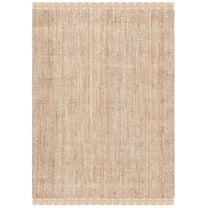 SAFAVIEH Natural Fiber Leon Abstract Area Rug, Natural/Beige, 9' x 12'