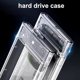 thumbnail image 3 of 2X Carcasa para Disco Duro SSD de 2,5 Pulgadas A USB 3.1 Tipo C de 4 TB, Carcasa Transparente para Disco Duro Externo, Apto para UASP III para Ordenador Portátil, 3 of 7