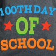 thumbnail image 3 of CafePress - 100Th Day Of School Gift T Shirt - Women's Traditional Fit Dark T-Shirt, 3 of 4