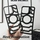 thumbnail image 4 of Funda de fibra de carbono de marco abierto para iPhone. Flujo de aire mejorado y disipación de calor magnética. Funda ligera y protectora con cubierta para cámara., 4 of 7