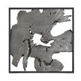 thumbnail image 2 of Benjara BM231930 Tree Cross Section Design Magnesium Oxide Wall Decor, Grey, 2 of 5