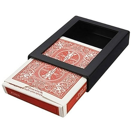 Vanish Disappearing Vanishing Deck Card Case Close Up Magic Trick Box Illusion - One (Best Card Deck For Magic Tricks)