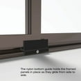 thumbnail image 7 of Basco DLXH05A4068OBOR Deluxe 71-1/2" High X 47" Wide Bypass Framed Shower Door - Bronze, 7 of 7