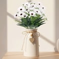 thumbnail image 5 of Leodye 1PCS Lifelike Artificial Flower Stems Fake Floral Decor for Home office Table Centerpiece Wedding Party Decoration -12.99 × 5.91 in, 5 of 6