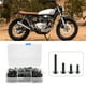 thumbnail image 4 of 177 tornillos de motocicleta con clip para carenado universal M5 M6, aptos para motos deportivas Honda, 4 of 11