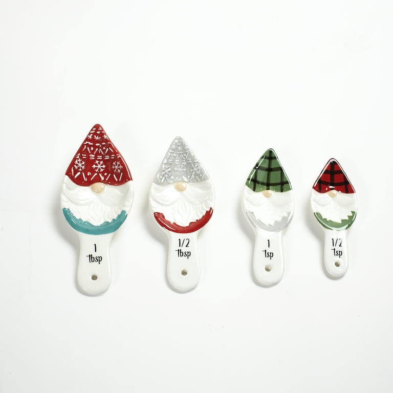 Santa Measuring Cups and Spoons Set