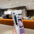 thumbnail image 5 of for Samsung Galaxy Z Flip 6/ Z flip 7 FE Glitter Case, Bling Shiny Sparkle Sequin for Girls Women Cute Soft Silicone 4 Corners Shockproof Bumper Cover PC Protective Phone Case (Purple), 5 of 6