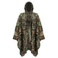thumbnail image 1 of Ropa de camuflaje al aire libre Poncho Capa con cordón con capucha Ropa deportiva de caza al aire libre Vogacara  OD000174-00B, 1 of 7