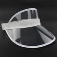 thumbnail image 3 of Nicky Bigs Novelties Clear Colored Plastic Sun Visors Hat - Casino Dealer Poker - Beach Sunhat Tennis Golf Visor for Women, 3 of 4