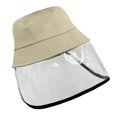 thumbnail image 3 of Sombrero para para niños, sombrero anti-escupidas Cubierta a prueba de polvo Niños Niños Niñas Sombrero de Beige, 3 of 6