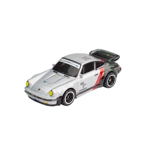 Vehículo de colección Hot Wheels Collector Cyberpunk Porsched 911 Turbo 930